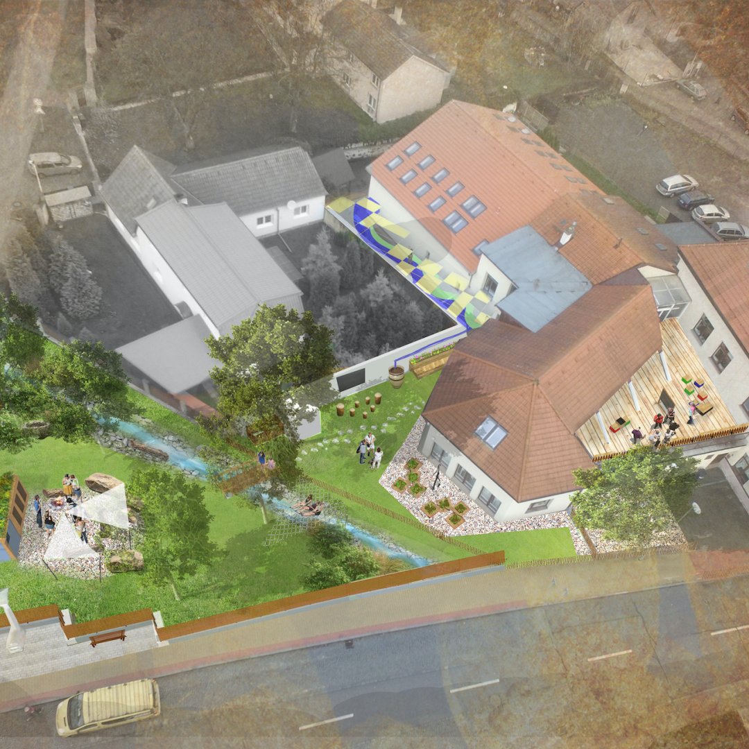 Zahrada u potoka - ZŠ Lipence