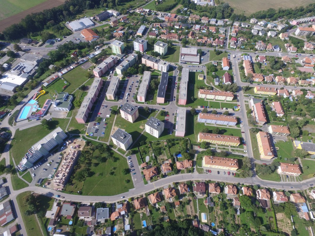 Sídliště v Moravském Krumlově