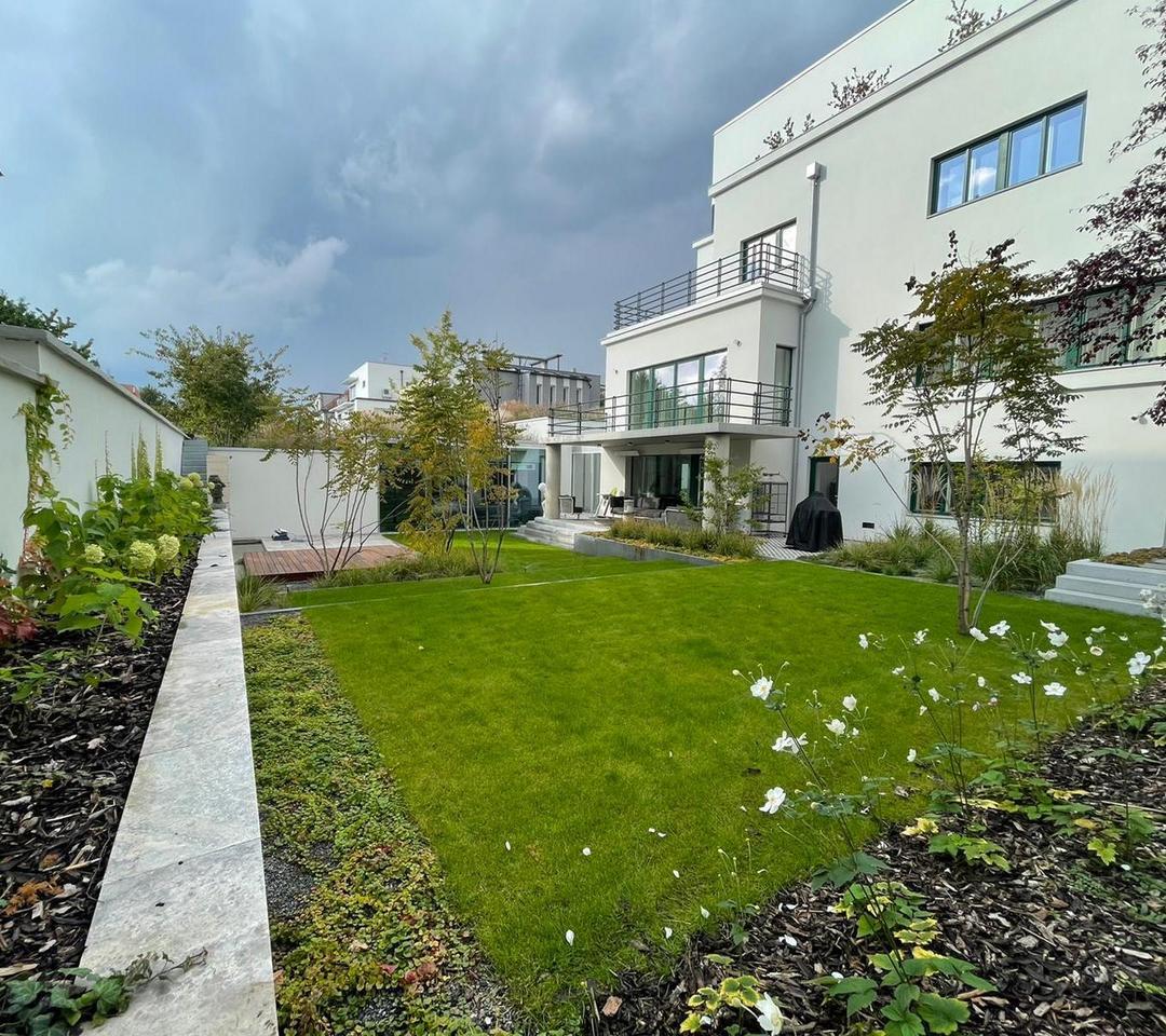 Zahrada funkcionalistické vily